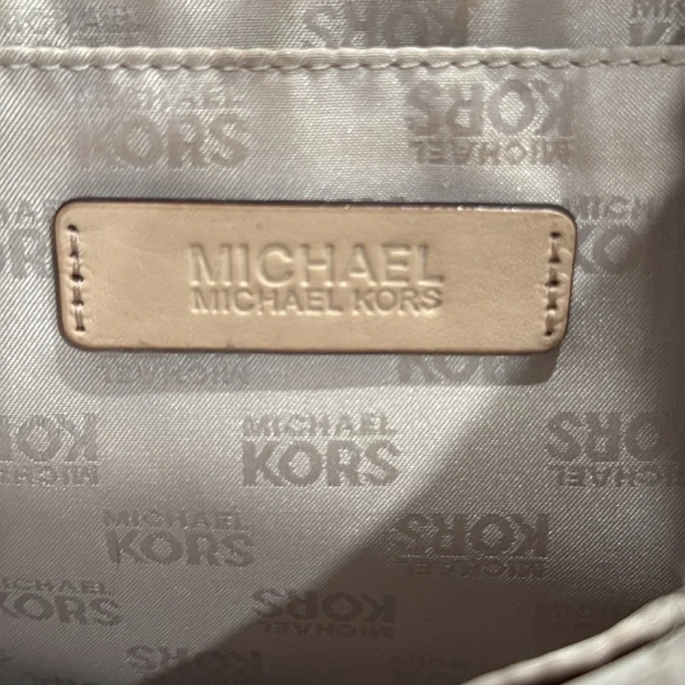 Michael Michael Kors Jet Set Bronze Mirror Metallic Tote